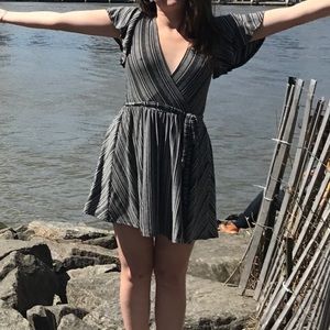 Urban Outfitters Cotton Wrap Dress